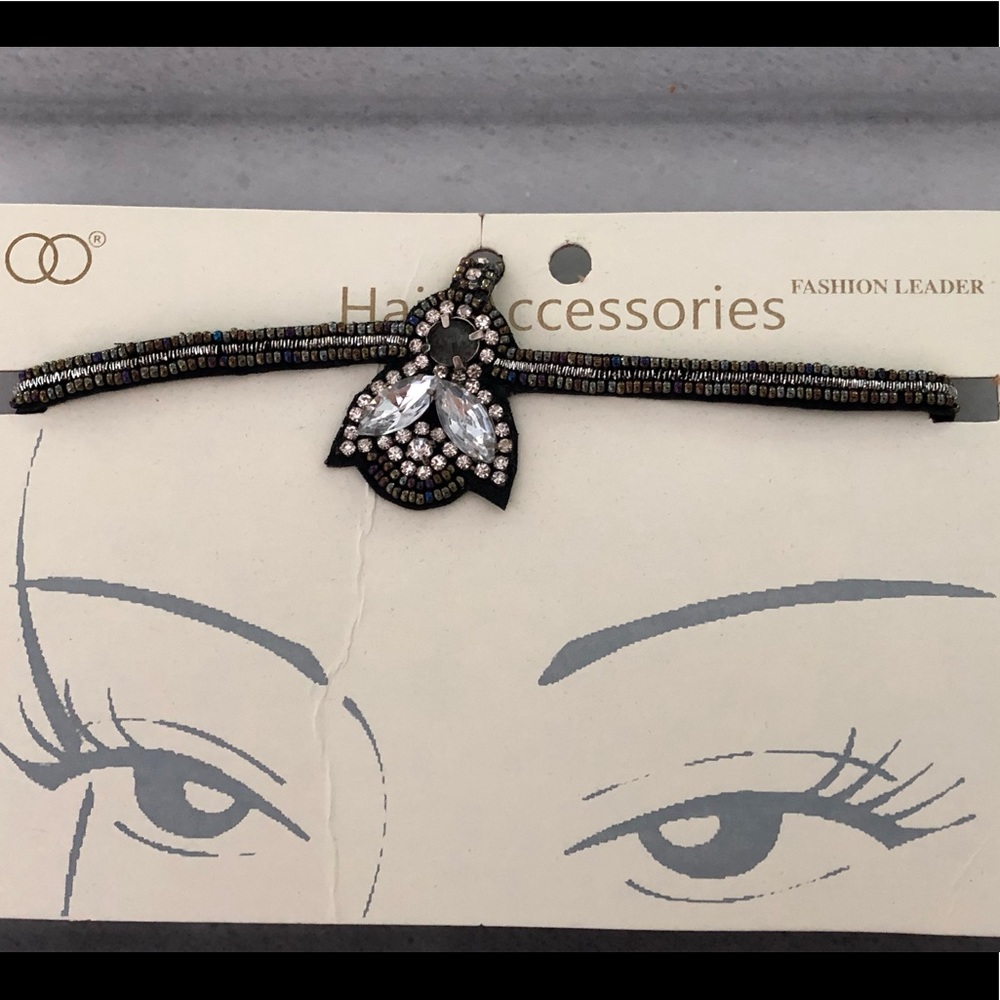 Multi Colored Rhinestone Headband